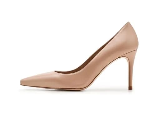 LK Bennett Floret New Pointed Courts 8 Medium | Elegant Black Leather Heels thumbnail 5