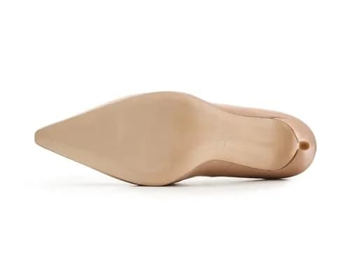 LK Bennett Floret New Pointed Courts 8 Medium | Elegant Black Leather Heels thumbnail 6