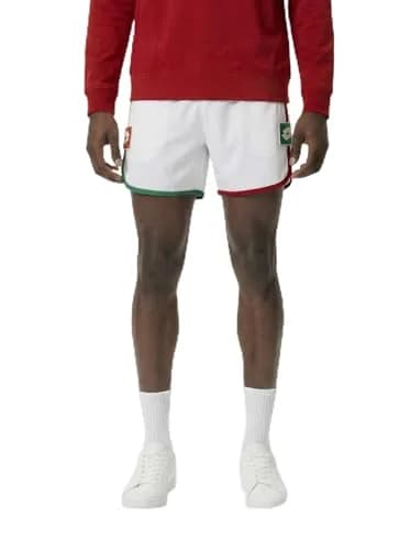 LOTTO Shorts for Men – 4-Way Stretch, Moisture-Wicking, Adjustable Drawcord, White, XX-Large | Active Sportswear thumbnail 1