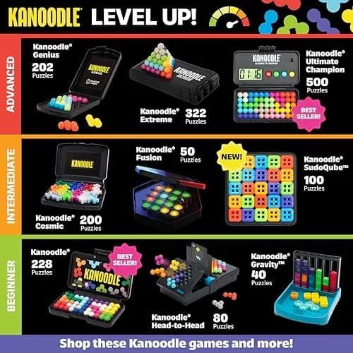 Educational Insights Kanoodle 3D Brain Teaser Puzzles Pack of 2 | Spatial Reasoning & Problem Solving thumbnail 6