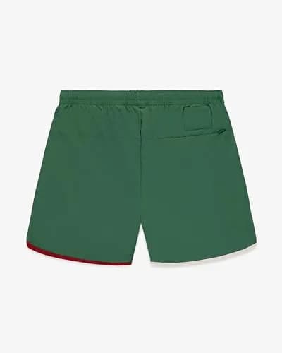 LOTTO Shorts for Men – 4-Way Stretch, Moisture-Wicking, Adjustable Fit, Side Pockets, Pine Green | Active Sportswear thumbnail 5