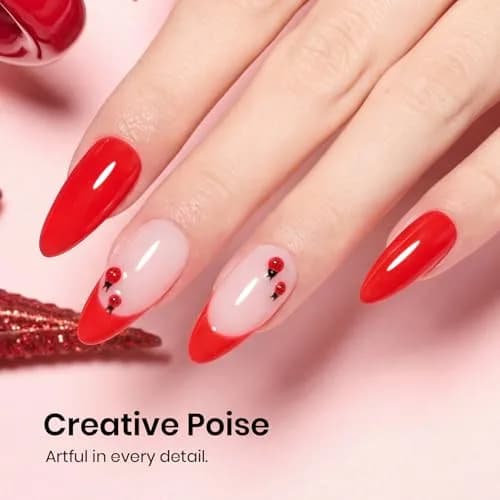 Beetles Gel Polish Red My Signature 15ml (0.51 Fl Oz) | Cruelty-Free Bright Red Gel Nail Polish thumbnail 4