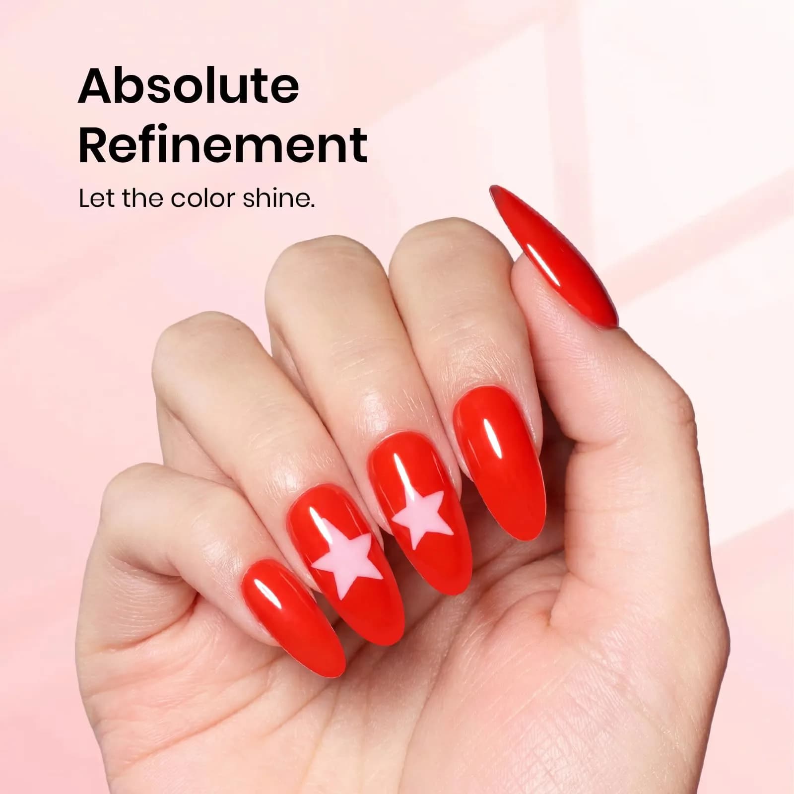 Beetles Gel Polish My Signature 15ML/0.51Fl Oz | Bright Red Gel Nail Polish for Summer Nails Art - view 3