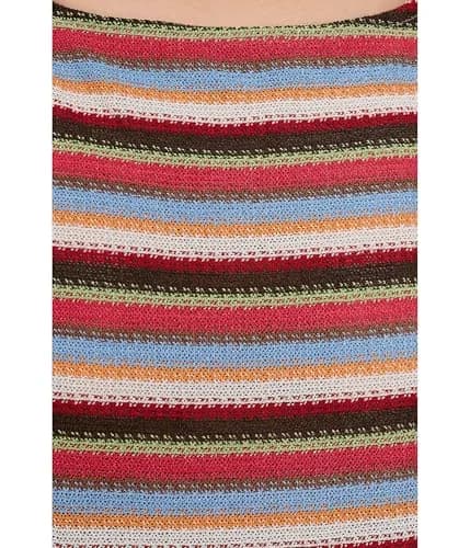 Show Me Your Mumu Kenny Tunic Sunkissed Stripe Knit XX-Large | Sleeveless Crew Neck thumbnail 5