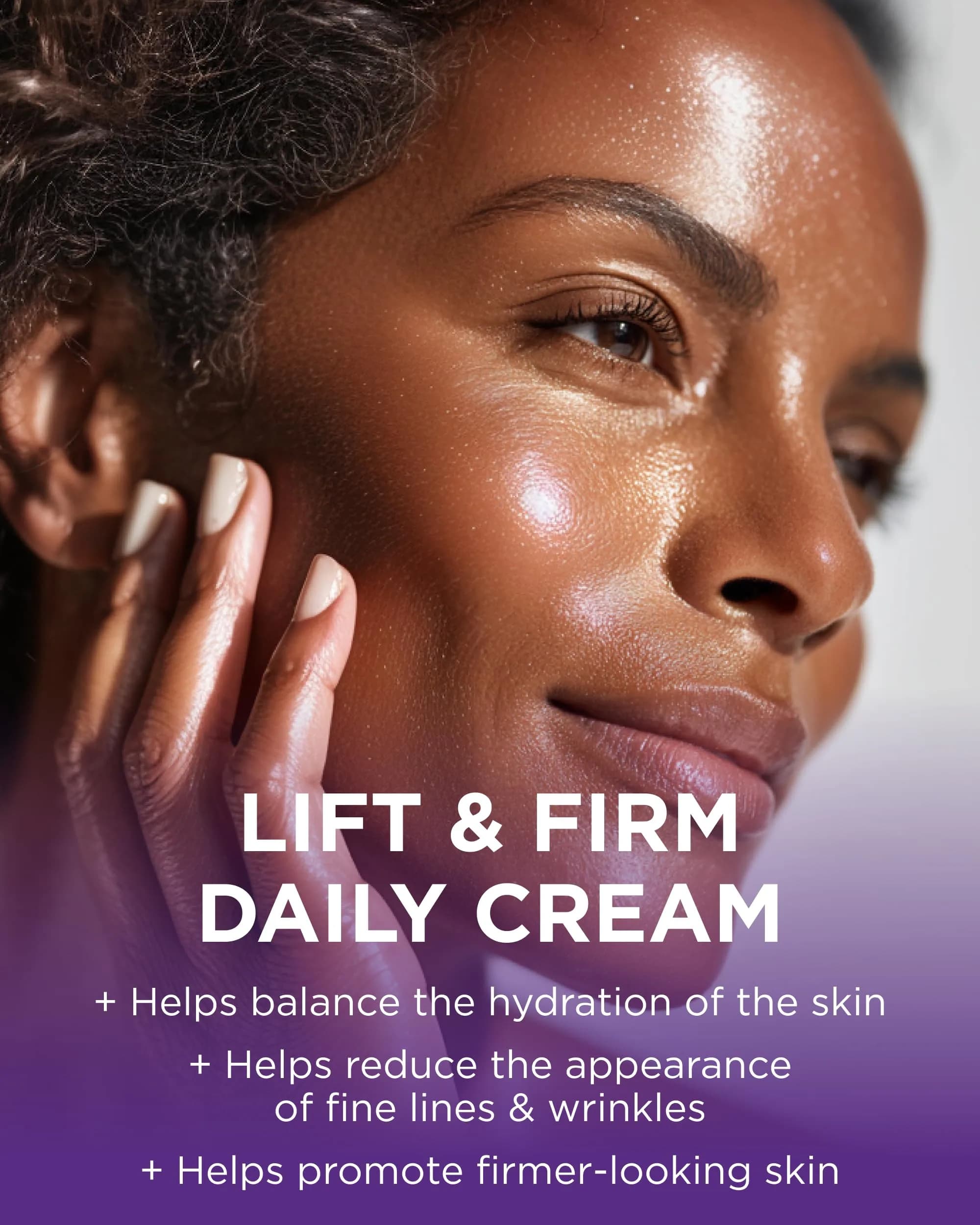 Andalou Naturals Hyaluronic DMAE Lift & Firm Skin Cream 100ml (3.4 Fl Oz) | Anti Aging Face Moisturizer - view 2