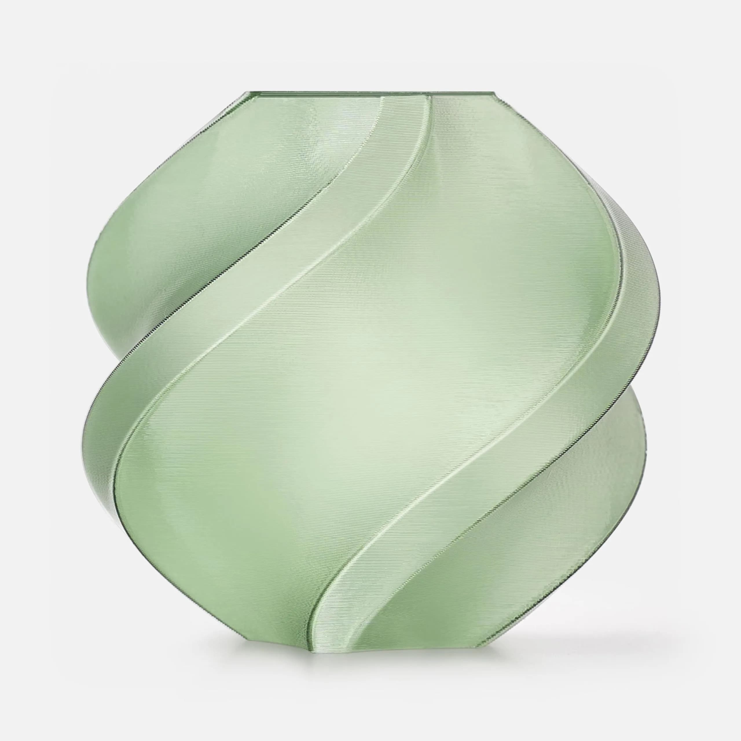 Bambu Lab PETG Translucent Filament Olive 1kg (2.2 lb) | High Temp Resistance, Low Warp, for AMS & FDM 3D Printers — Translucent Olive (32500)