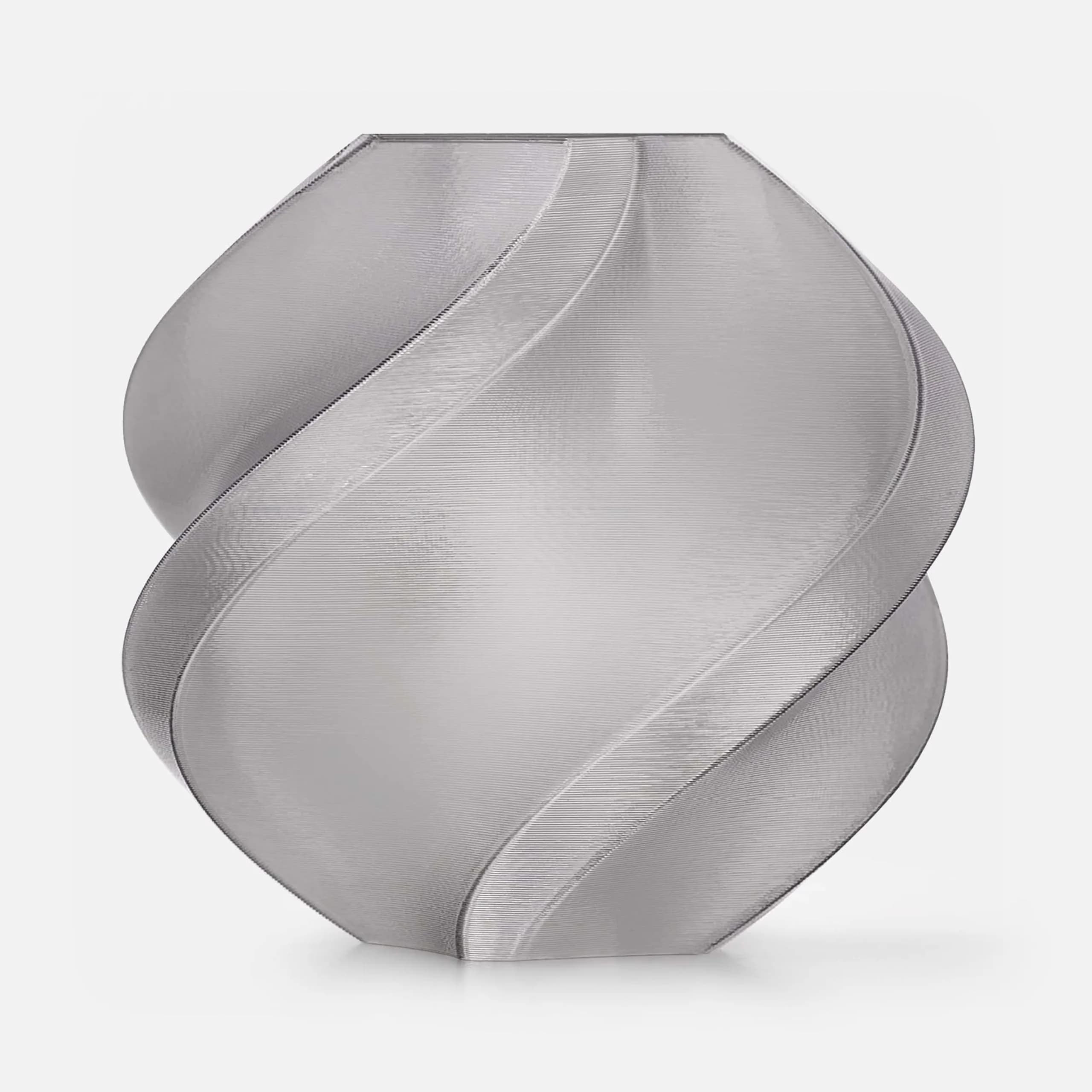 Bambu Lab PETG Translucent Filament Gray 1kg (2.2 lb) | High Temp Resistance, Low Warp, 1.75mm Diameter — Translucent Gray (32100)