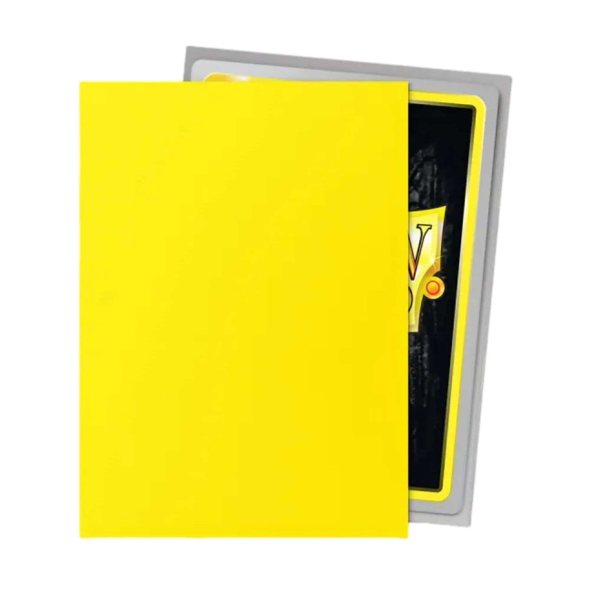 Dragon Shield Matte Dual Standard Size Card Sleeves (100ct, Yellow & Silver) | Non-Toxic, BPA-Free Card Sleeves for TCGs - view 5