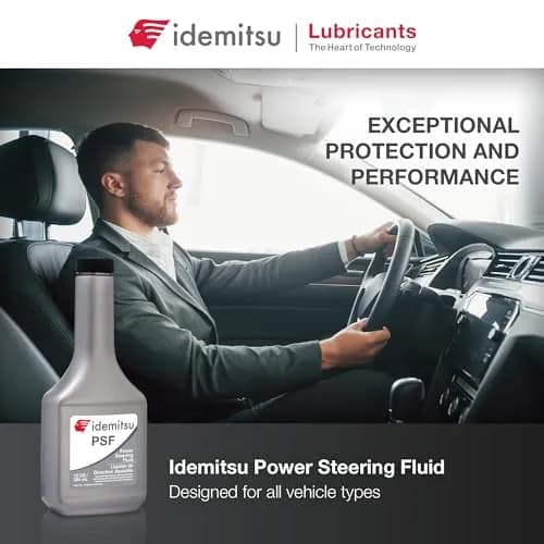 Idemitsu Power Steering Fluid 12 oz | Improves Response & Reduces Noise thumbnail 2