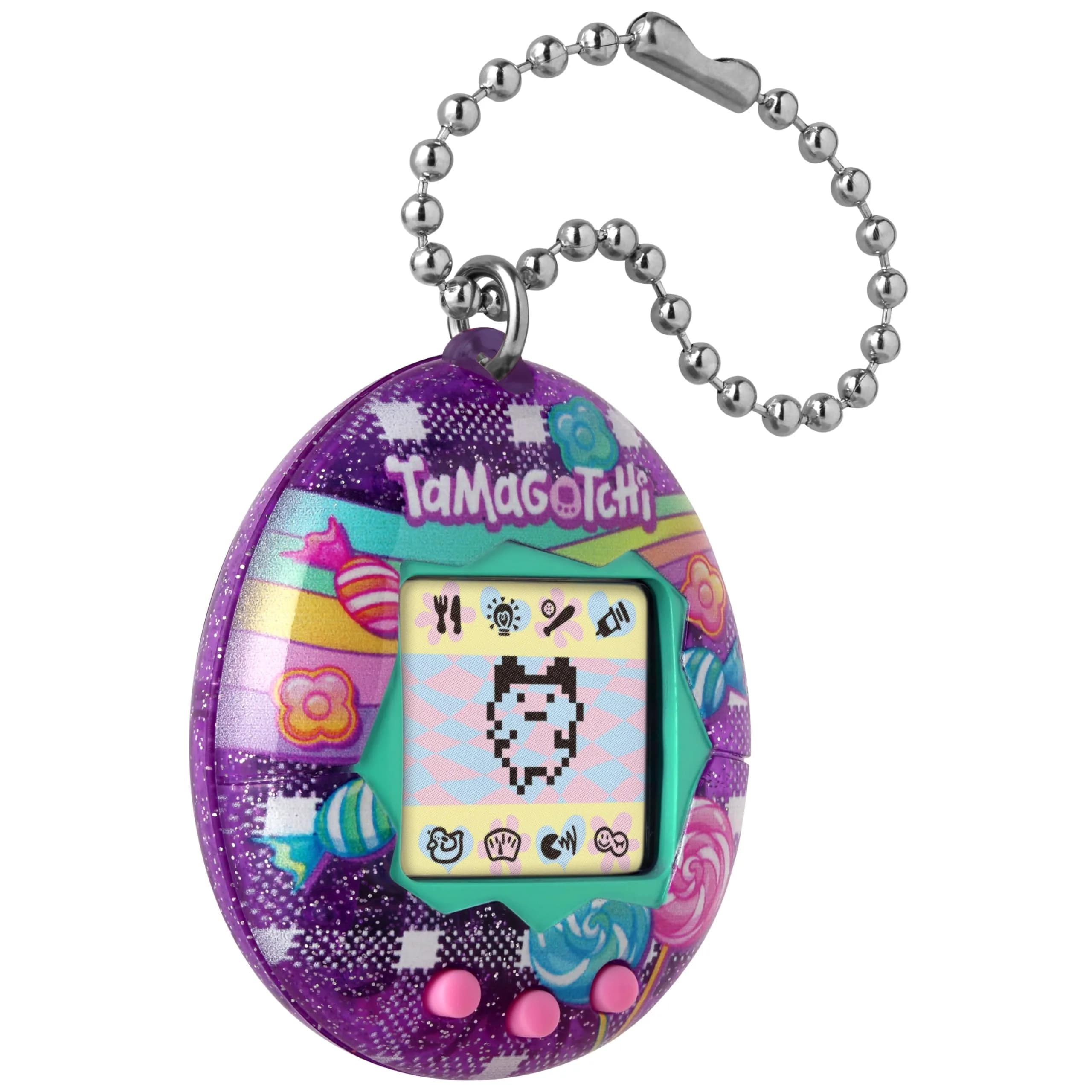 Tamagotchi Original Tama Candy Electronic Pet | Ages 8+ with CR2032 Battery Included - view 3