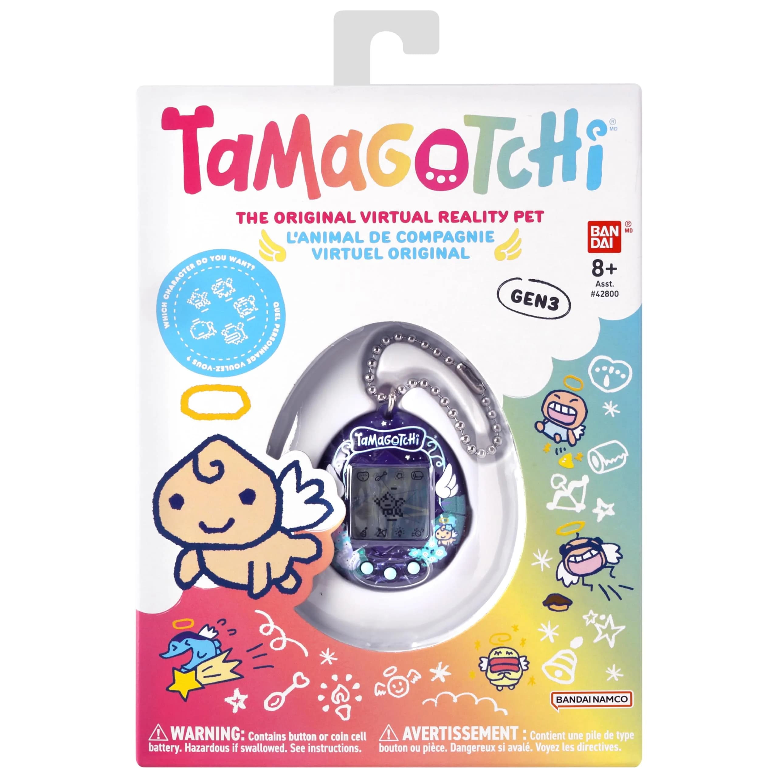 Tamagotchi Original Angel Night Garden Electronic Pet | Interactive Virtual Pet - view 4
