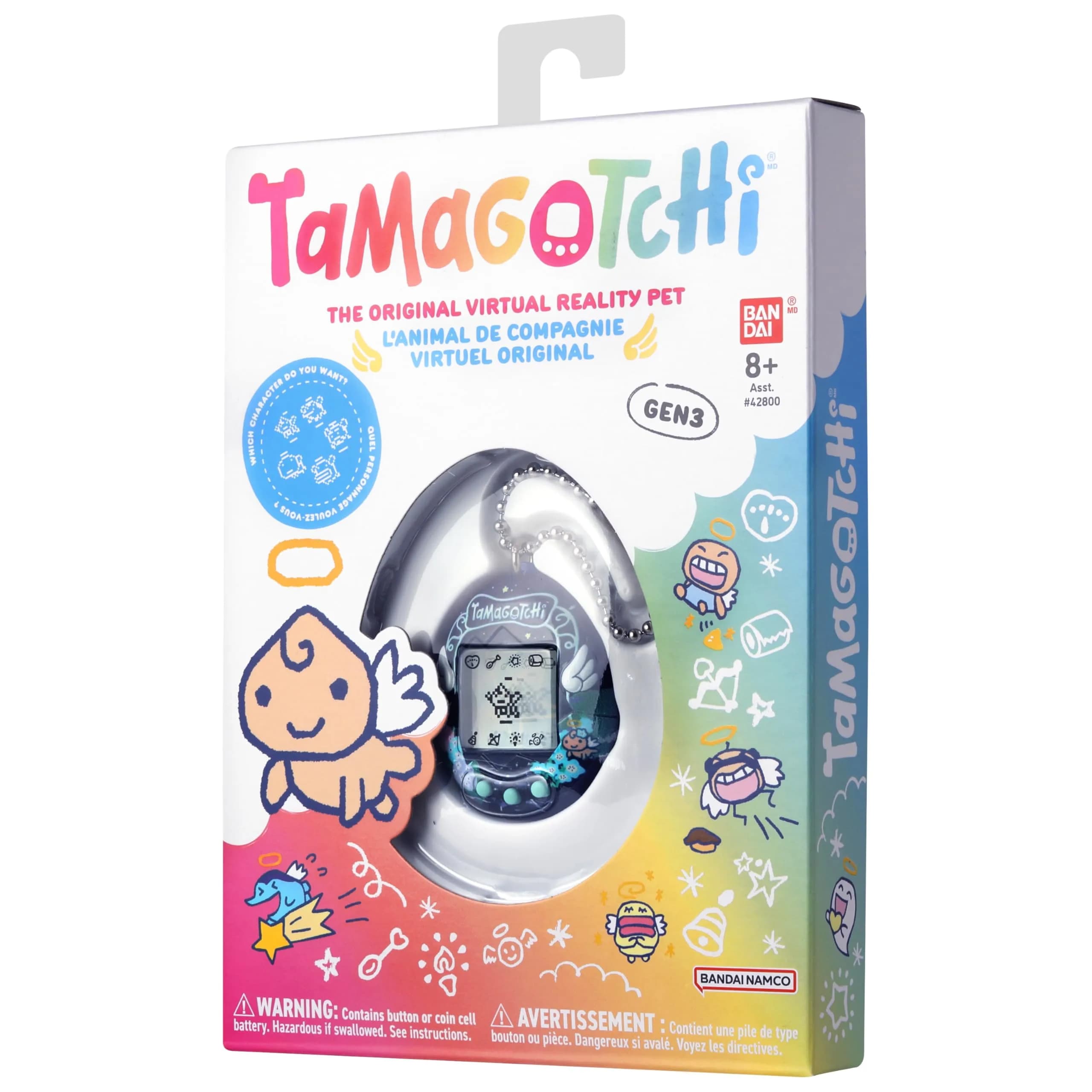 Tamagotchi Original Angel Night Garden Electronic Pet | Interactive Virtual Pet - view 6
