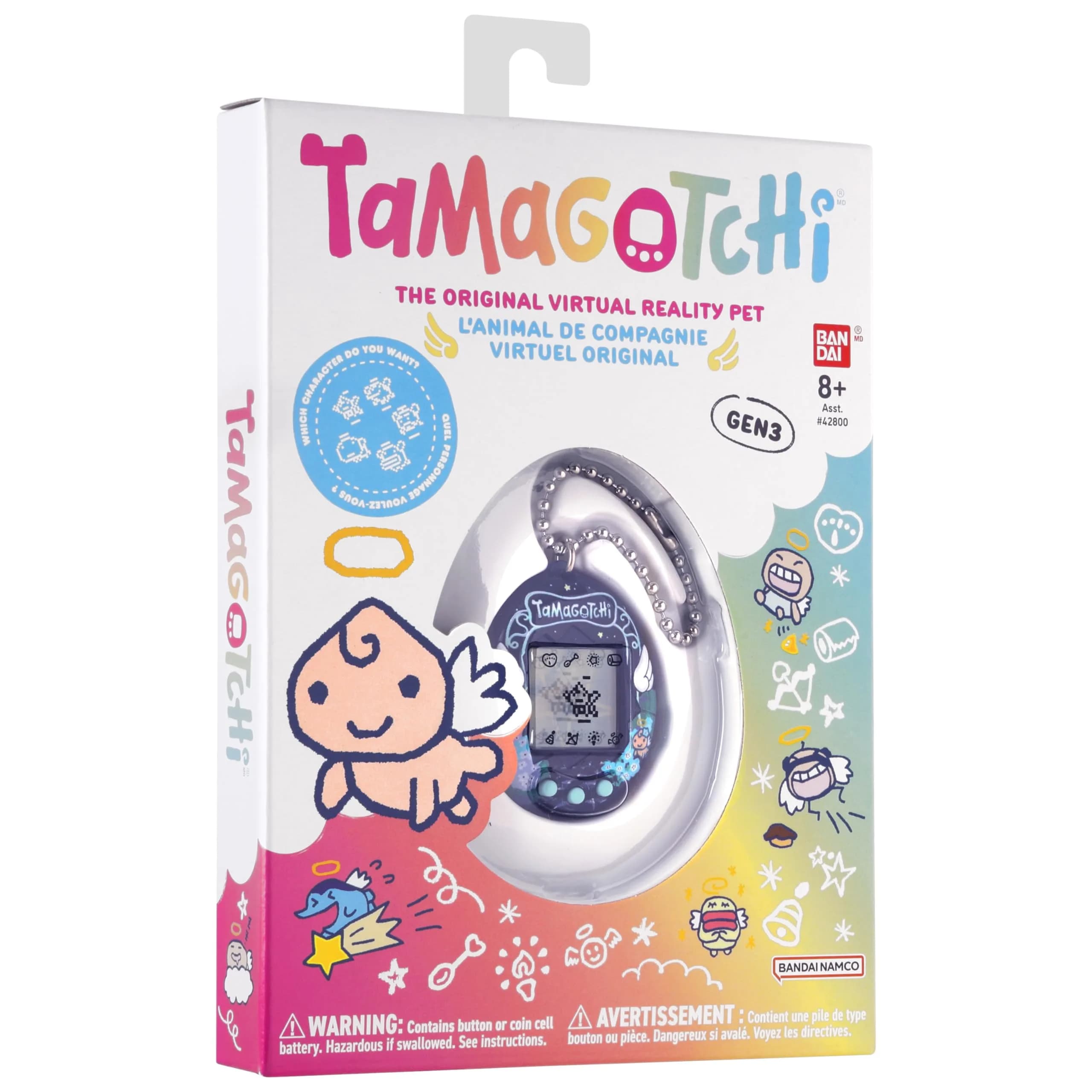 Tamagotchi Original Angel Night Garden Electronic Pet | Interactive Virtual Pet - view 7