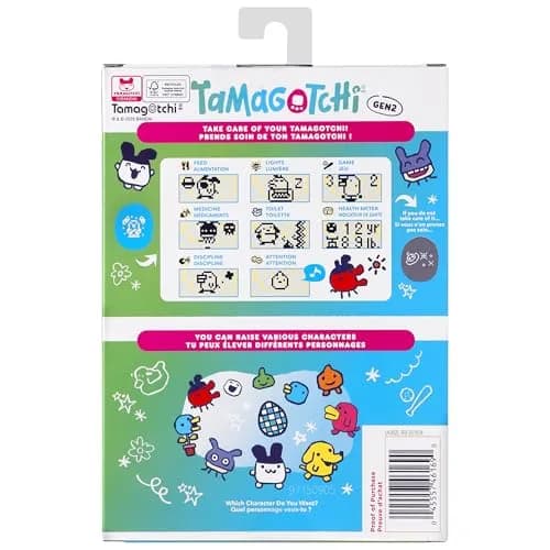 Tamagotchi Original Electronic Pet - Tama Pajama Shell | Nostalgic Digital Toy for Kids 8+ thumbnail 5