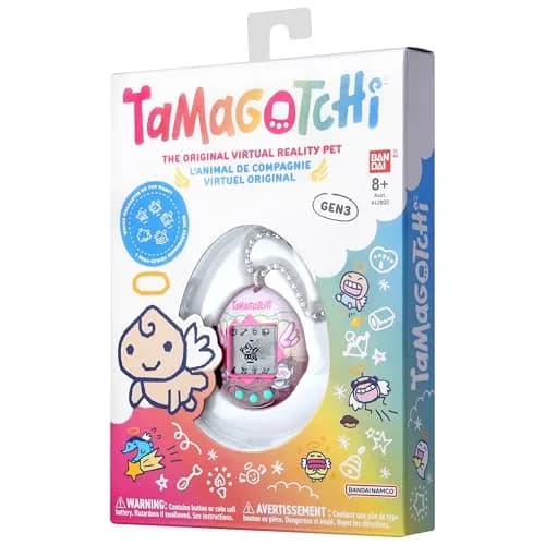 Tamagotchi Original Angel Tea Time Electronic Pet | ASTM-Tested, Non-Toxic, BPA-Free thumbnail 6