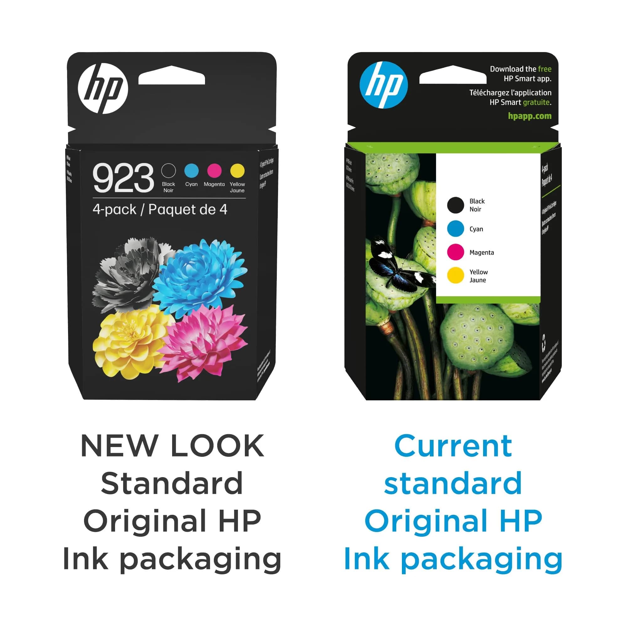 HP 923 Black, Cyan, Magenta, Yellow Ink Cartridges (24-Pack) | Fade-Resistant Documents & Brilliant Images - view 3