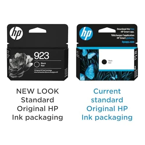 HP 923 Black Ink Cartridge Printers (24 Cartridges, 500 Pages/Cartridge) | Fade-Resistant Documents & Brilliant Images thumbnail 3