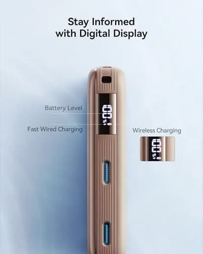 INIU Power Bank 25W Portable Charger 10000mAh | Slim Magnetic Fast Charge for iPhone thumbnail 3