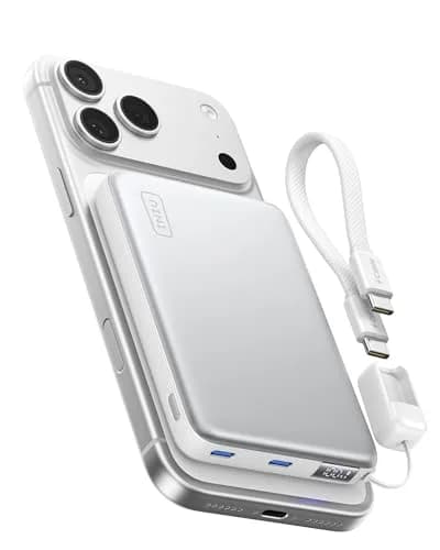 INIU Power Bank 25W Portable Charger 10,000mAh | Slim Magnetic Wireless & Fast Wired Charging thumbnail 1