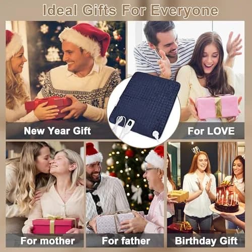 Deepsoon Electric Heating Pad 51x61 cm (24x20 Inch) | 6 Heat Settings with Auto Shut-off thumbnail 8
