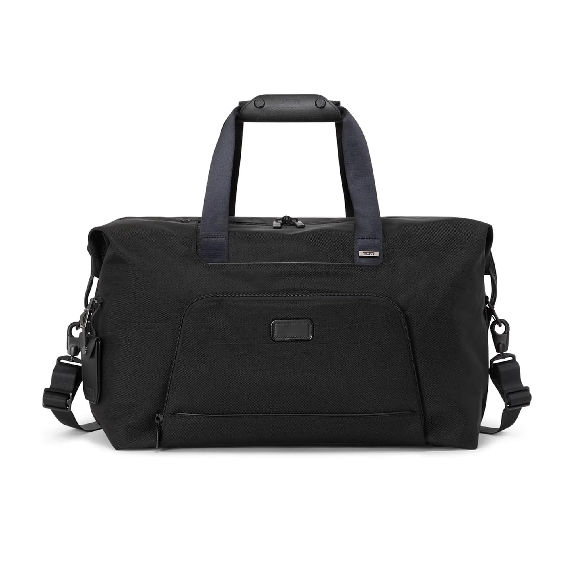 TUMI Unisex Double Expansion Duffel, Black | 31L Capacity, Expandable for Long Weekends