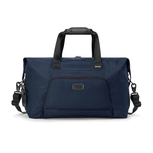 TUMI Unisex Double Expansion Duffel Navy | 31.3L Nylon Travel Bag for Long Weekends thumbnail 1
