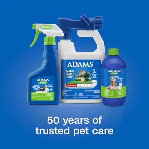 ADAMS Plus Botanicals Flea & Tick Shampoo with Precor for Dogs, Cats, Puppies & Kittens 473ml (16 Ounces) | Gentle, Plant-Based Formula for Sensitive Skin thumbnail 7