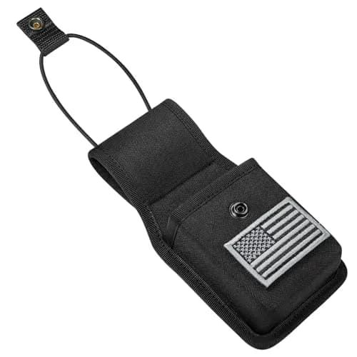 LUITON Universal Radio Case 22.6cm (7.1in) | Durable Nylon Holster with Belt Loop for Two-Way Radios thumbnail 6