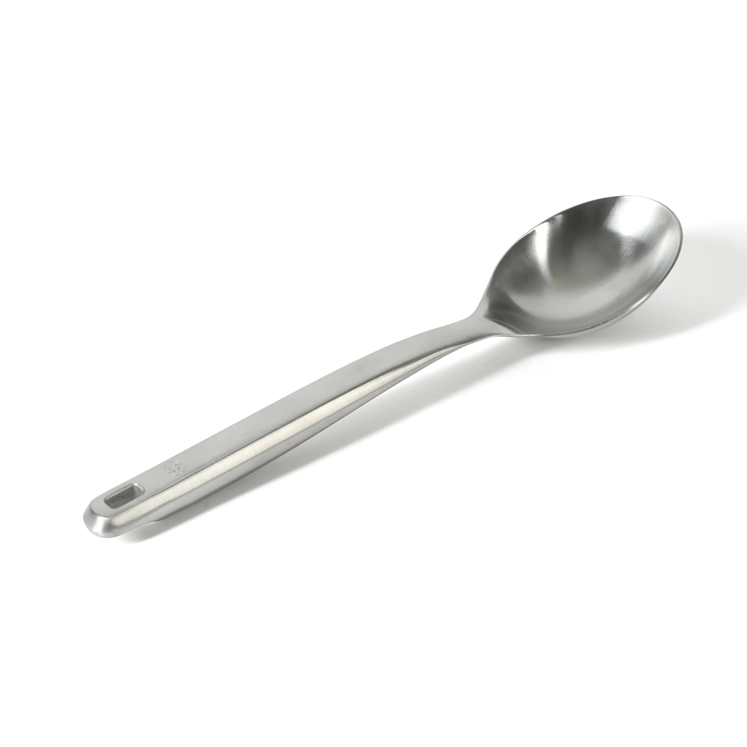 Calphalon Prime Stainless Steel Cooking Spoon | Stirring & Serving Utensil with Weighted Handle