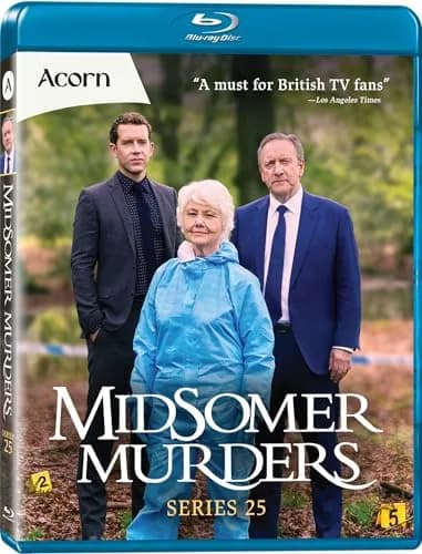 AcornMedia Midsomer Murders Series 25 [Blu-Ray] | British TV Crime Drama in 16:9 thumbnail 1