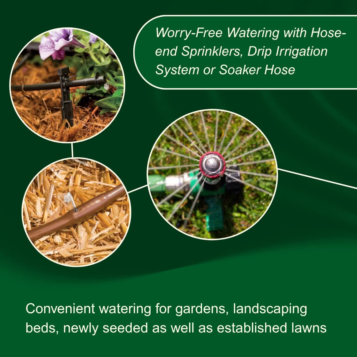 Rain Bird Simple-Set Hose End Timer 1ZEHTMRS 1-Minute to 2-Hour Run Time | Battery Operated, 3/4" Brass Inlet - view 6