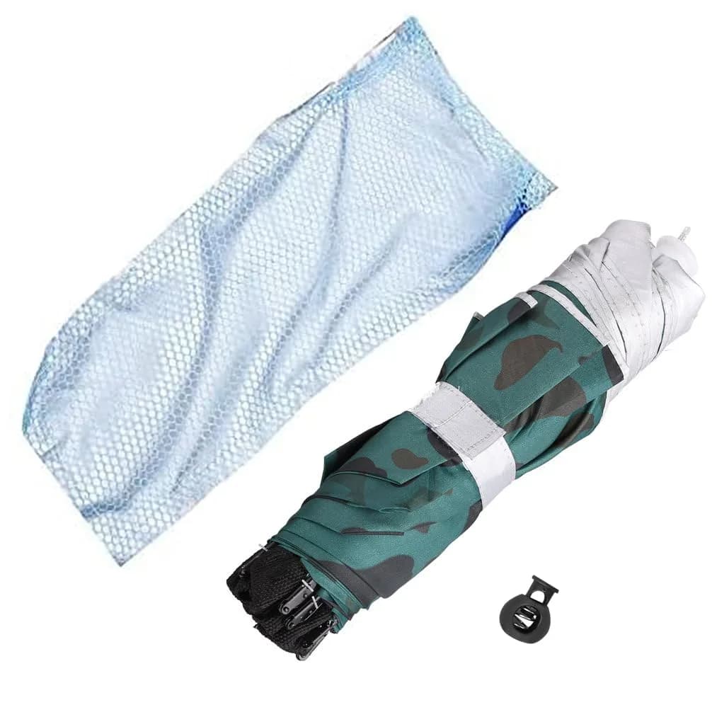 Luwint 36 Inch Umbrella Hat (10-Pack) | Hands-Free Sun & Rain Protection for Outdoor Activities - view 6
