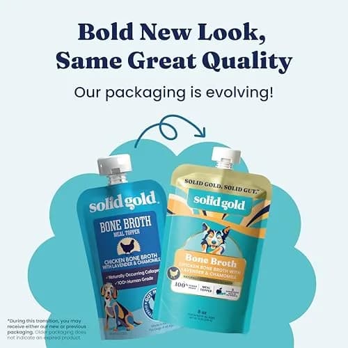 Solid Gold Chicken Bone Broth for Dogs | Gut Health & Hydration Support (80-120 chars) thumbnail 4