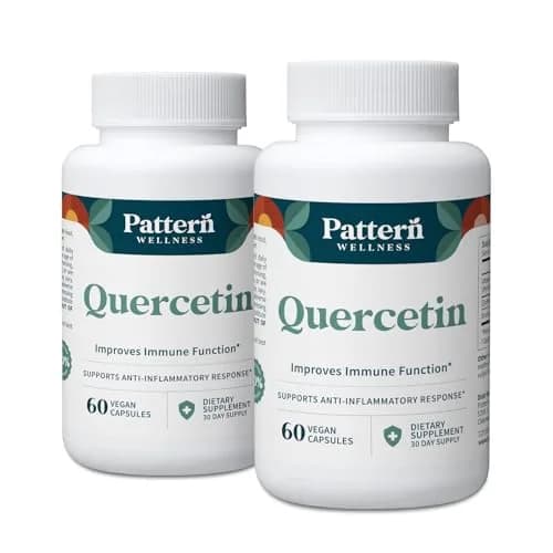 Pattern Wellness Quercetin Supplement – 120 Vegan Capsules | Antioxidant & Immune Support in India thumbnail 1