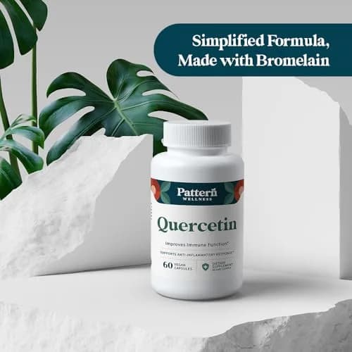 Pattern Wellness Quercetin Supplement – 120 Vegan Capsules | Antioxidant & Immune Support in India thumbnail 7