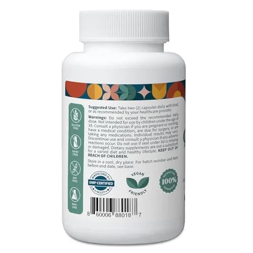 Pattern Wellness Quercetin Supplement – 120 Vegan Capsules | Antioxidant & Immune Support in India thumbnail 2