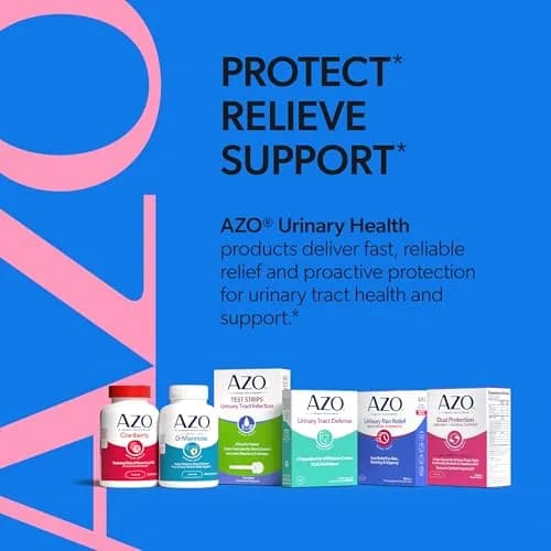 AZO Urinary Pain Relief Maximum Strength Tablets 48 Count | Fast Relief of UTI Pain thumbnail 7