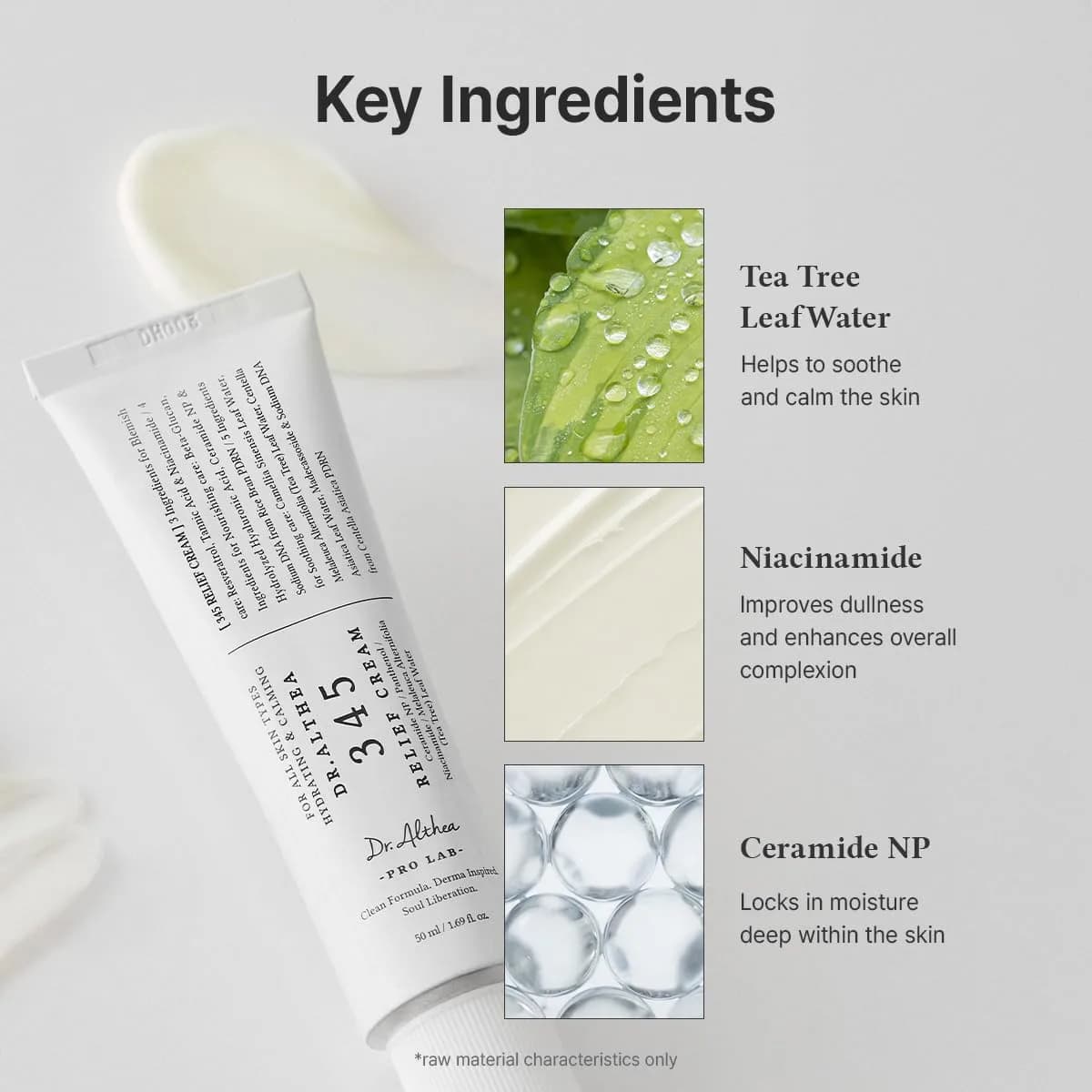 Dr.Althea Vegan Relief Cream 15ml (0.50 Fl Oz) | Soothing Blemish Care - view 6