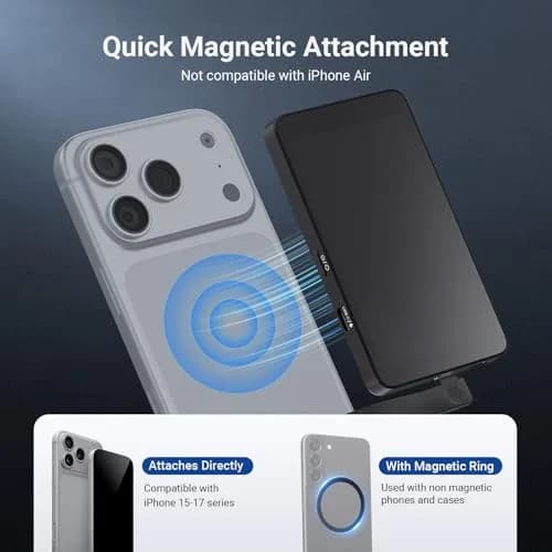 NEEWER M4C 4" Magnetic Selfie Monitor Screen | 4K 120fps Wired Recording for DP Phones thumbnail 5