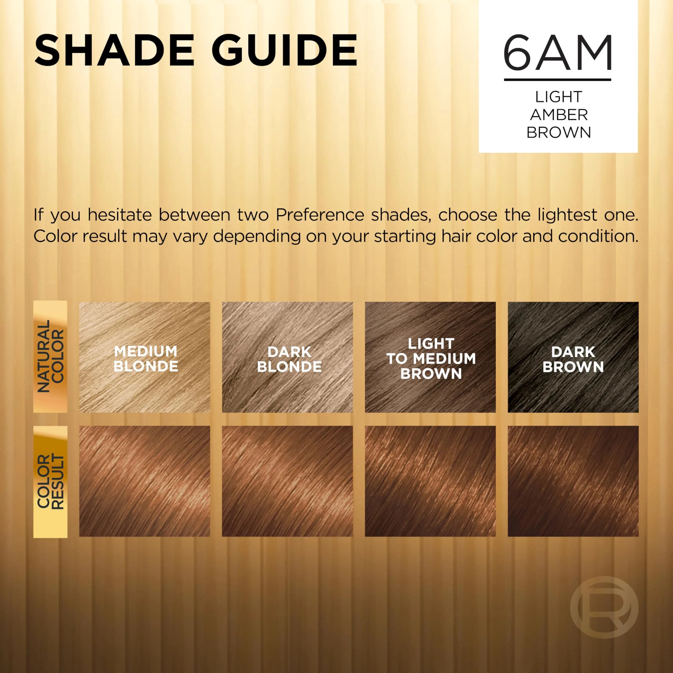 L'Oreal Paris Superior Preference Permanent Hair Color 6AM Light Amber Brown, 2 Kits (Pack of 2) | Fade-Defying Color with Gray Coverage - view 5