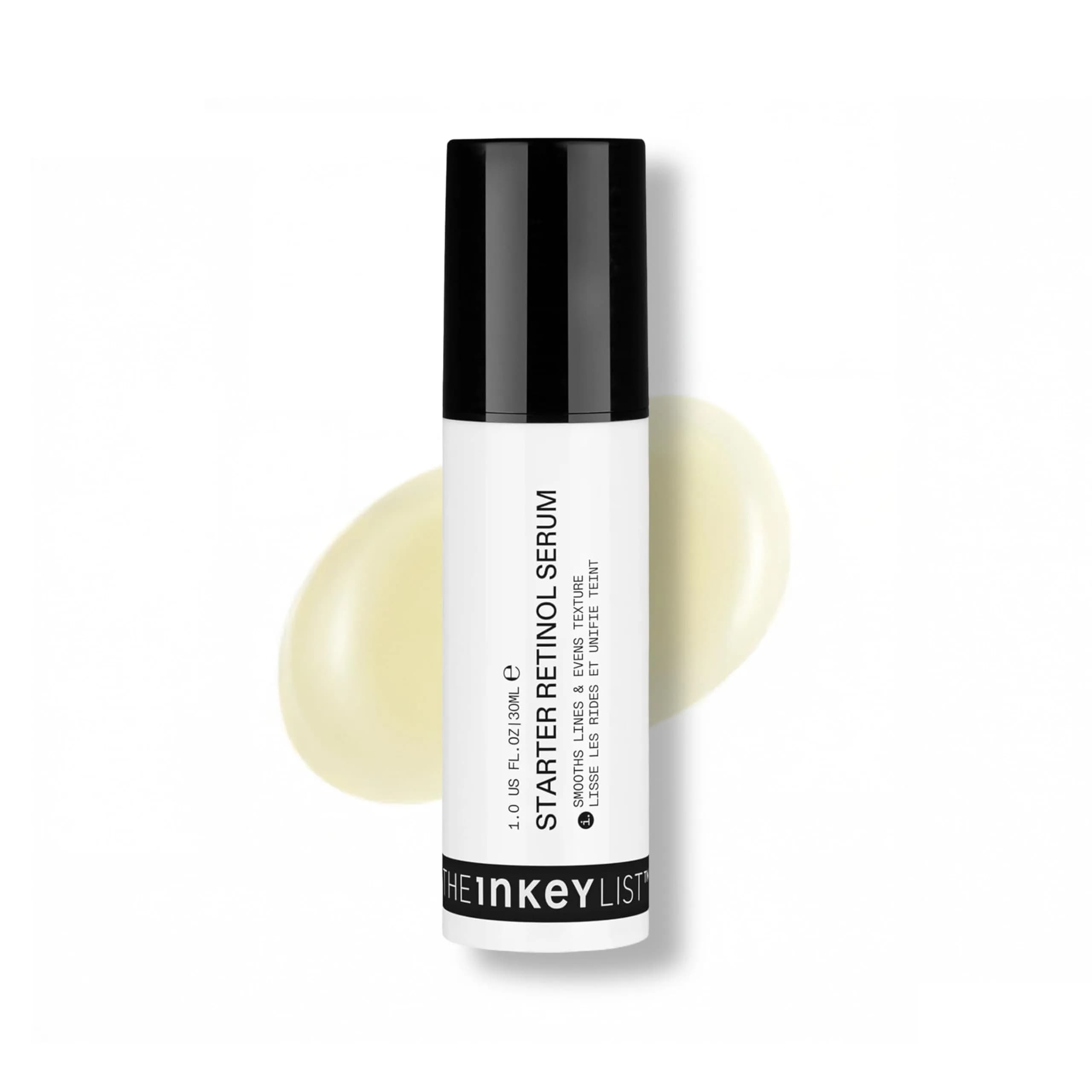 The INKEY List Starter Dual Retinol Serum 1 fl oz | Visibly Smooth Fine Lines in 7 Days - main product image