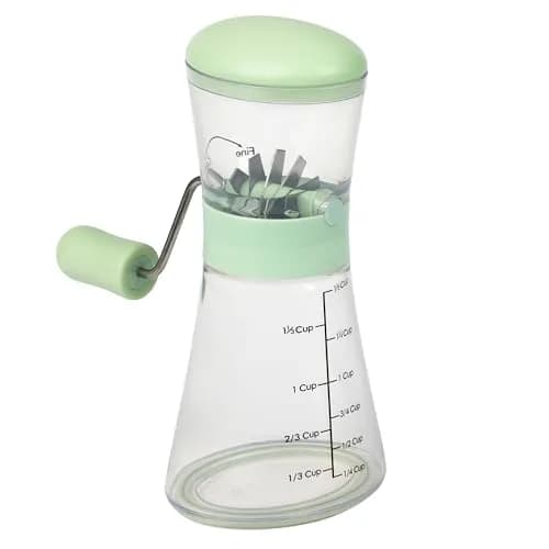 Prepworks by Progressive Nut Chopper with Non-Skid Base, Pistachio | Fine & Coarse Chop thumbnail 1