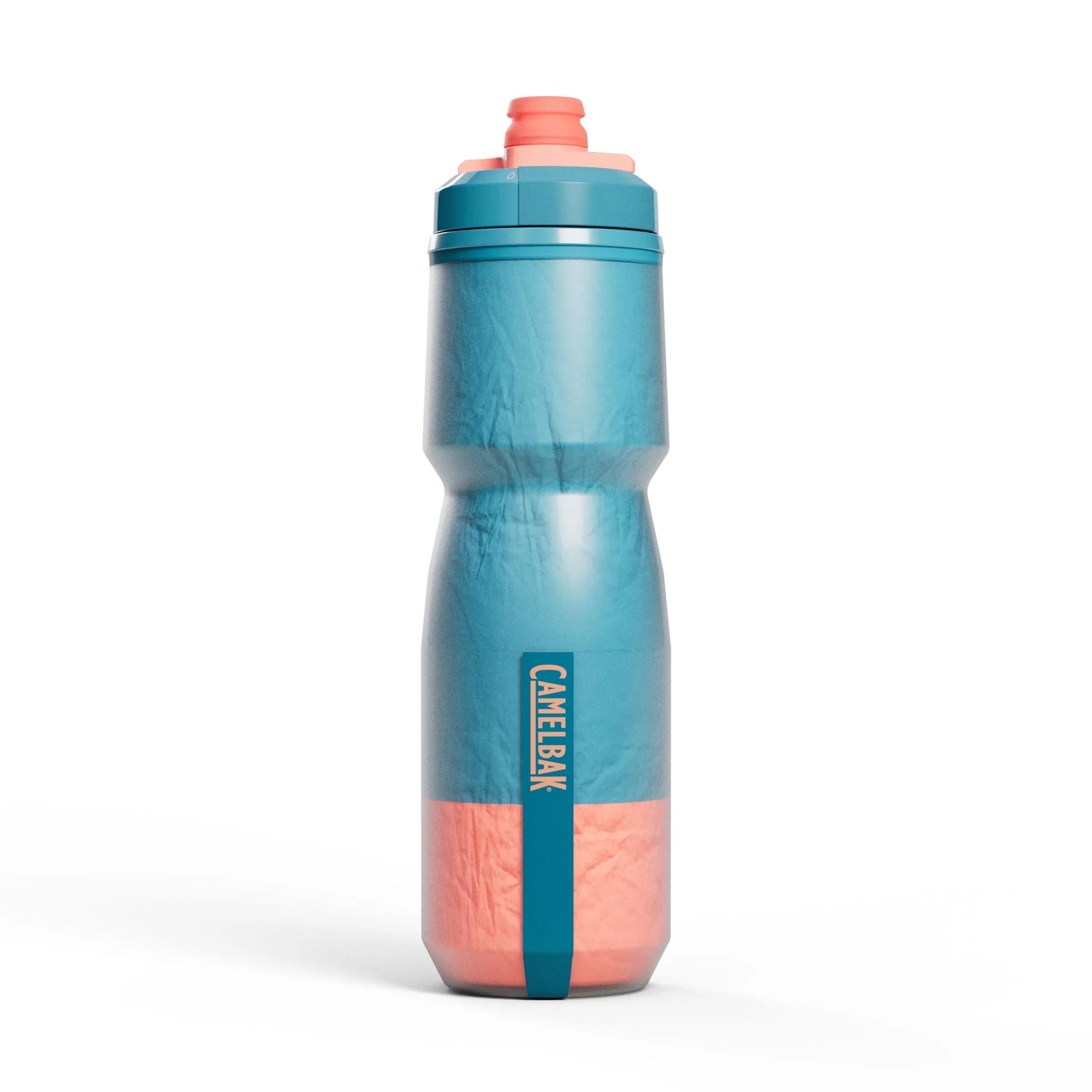CamelBak Podium Chill Insulated Bike Water Bottle 710ml (24oz) | Keeps Water Cold Twice as Long — Mercury Teal