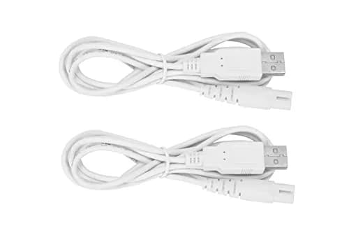 Cabor White 2 Pack Water Flosser Charger | Compatible with Multiple Oral Irrigator Models thumbnail 1