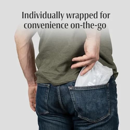 Depend Guards for Men Maximum Absorbency Incontinence Pads 104 Count | OdorBlock Technology thumbnail 9