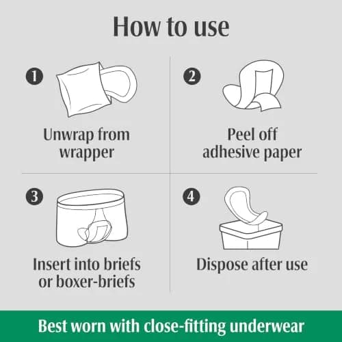 Depend Guards for Men Incontinence Pads Maximum Absorbency 168 Count | OdorBlock Technology & MoistureWick System thumbnail 9