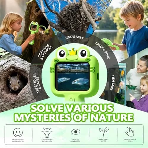 MOSA BEAR Kids Borescope with Light | STEM Science Exploration Toy for Ages 4-12 thumbnail 7