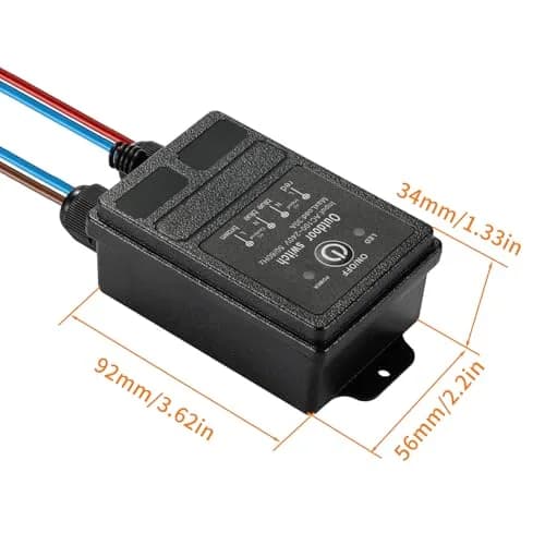 WOODGUILIN 12V Relay Remote Switch Wireless Relay Switch DC 12V-72V | Long Range, Waterproof, High Power thumbnail 5