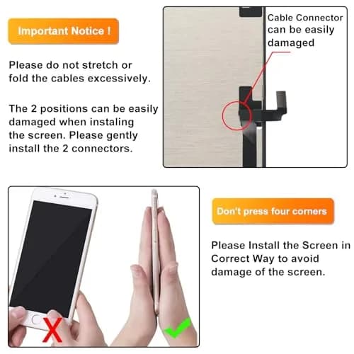 LL TRADER iPhone 16 Plus Screen Replacement 6.7" FHD LCD Touch Panel with Repair Kit thumbnail 6