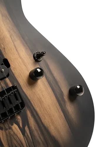 Cort KX500-NBB KX500 6-String Electric Guitar Natural Black Burst | Aggressive Power & Unique Ebony Top thumbnail 7